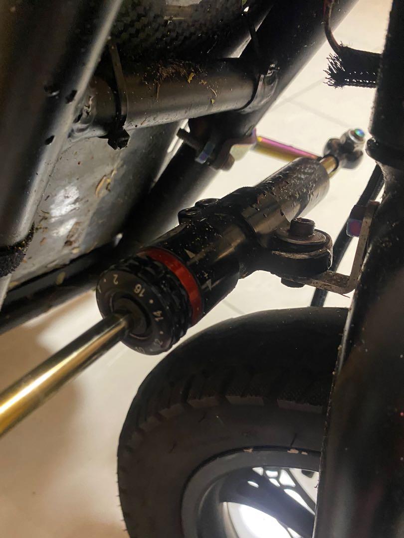 Carbon steering damper for fiido dyu ebike, Sports Equipment, PMDs, E