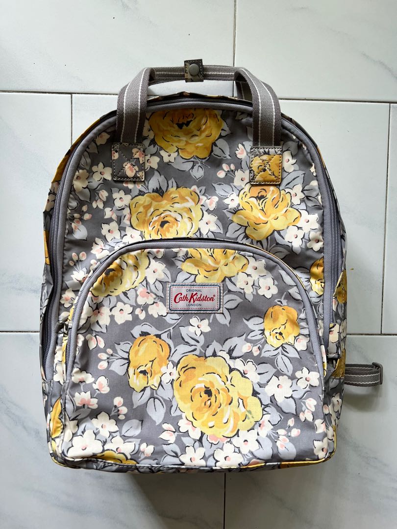 Cath kidston top yellow backpack