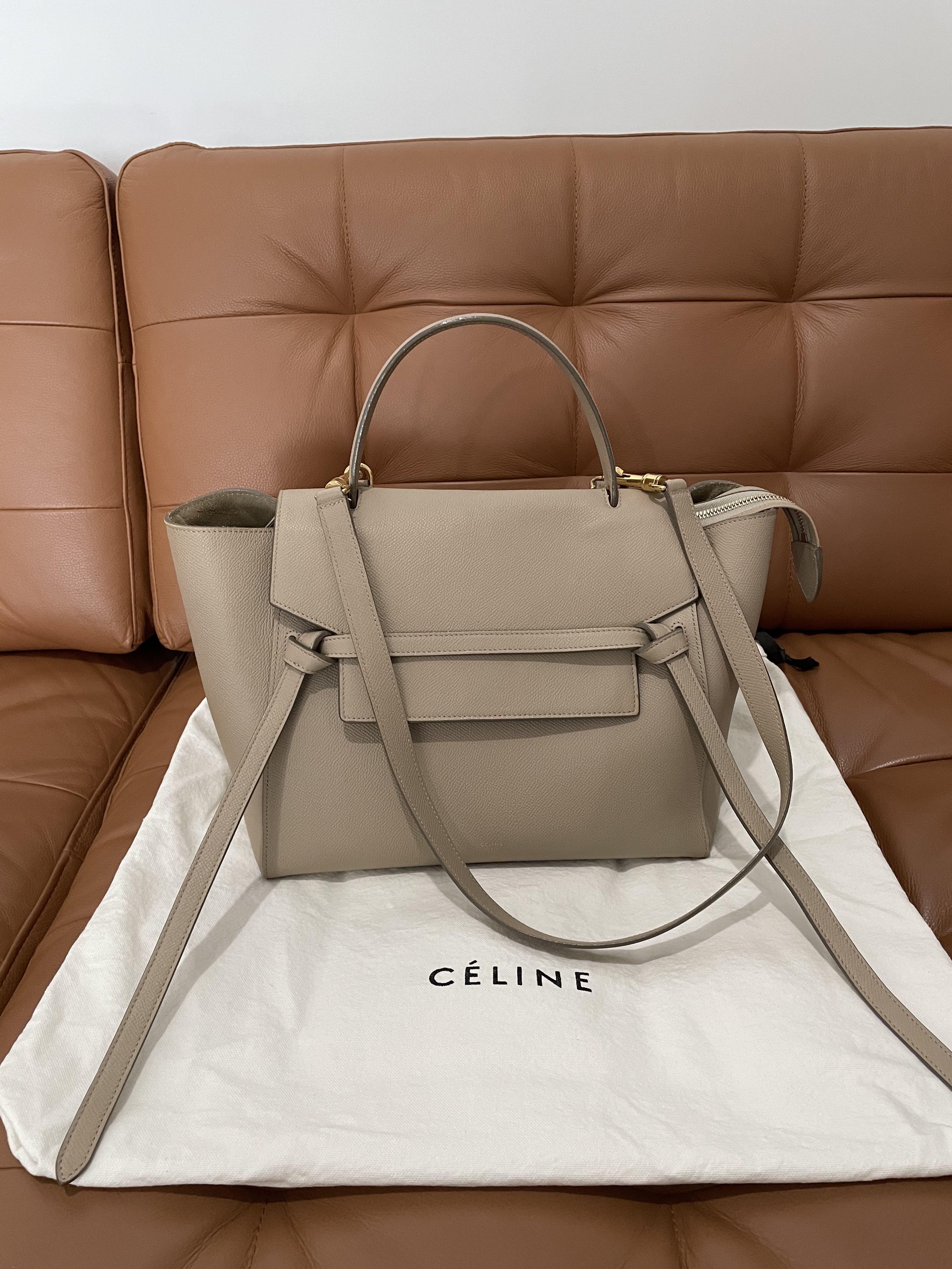 Celine Belt bag medium size Nude, 名牌, 手袋及銀包 Carousell
