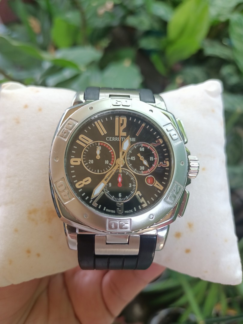 Cerruti 1881 Chronograph Swiss Quartz Men s