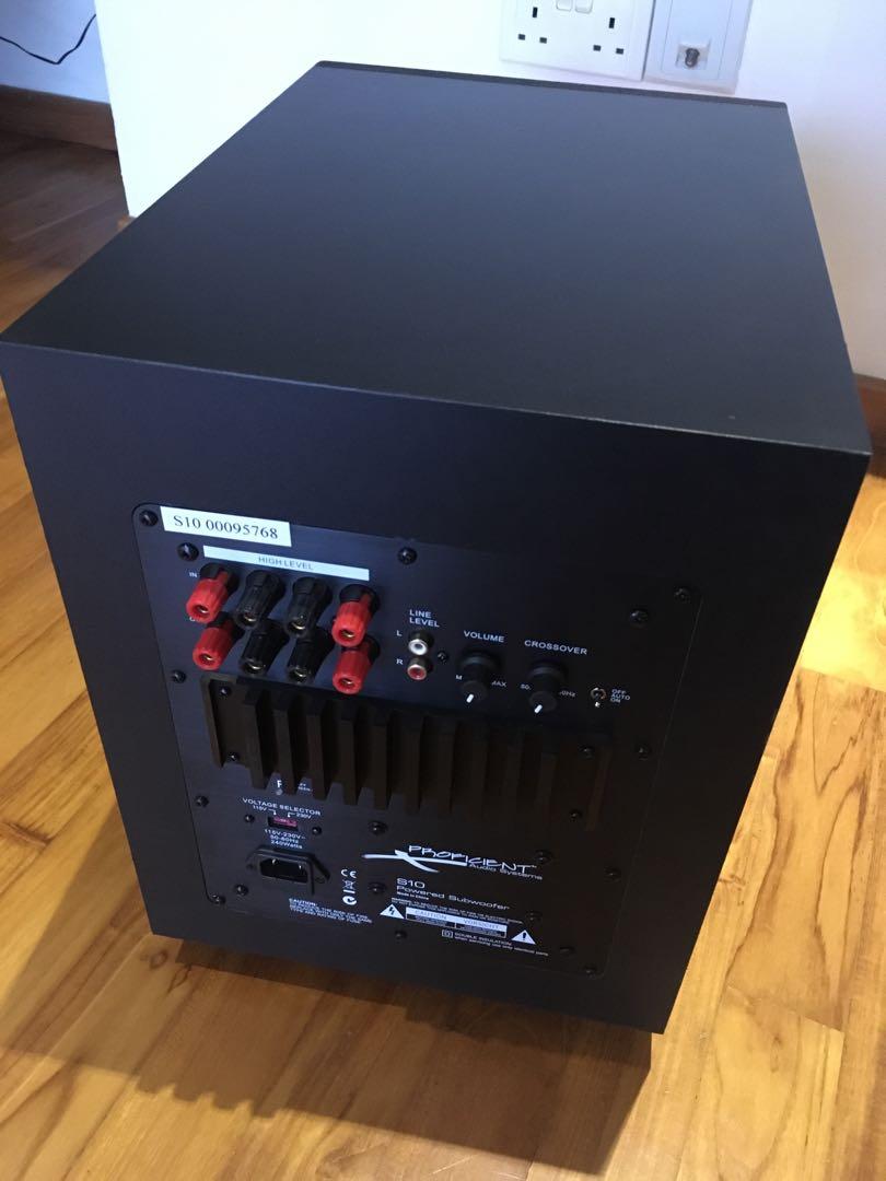 Proficient audio systems s10 powered best sale subwoofer