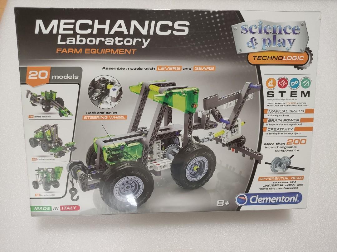 Helicopter & Fanboat Mechanical Laboratory Clementoni