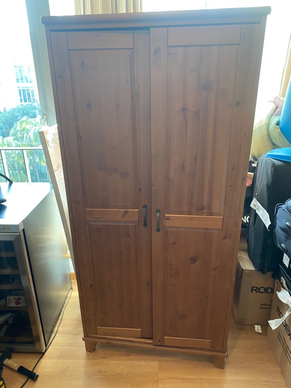 Ikea leksvik hot sale wardrobe