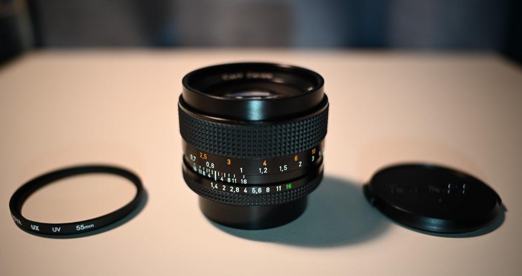 Contax Carl Zeiss Planar T* 50mm F/1.4 MMJ (S/N 1517) 50 1.4, 攝影 ...
