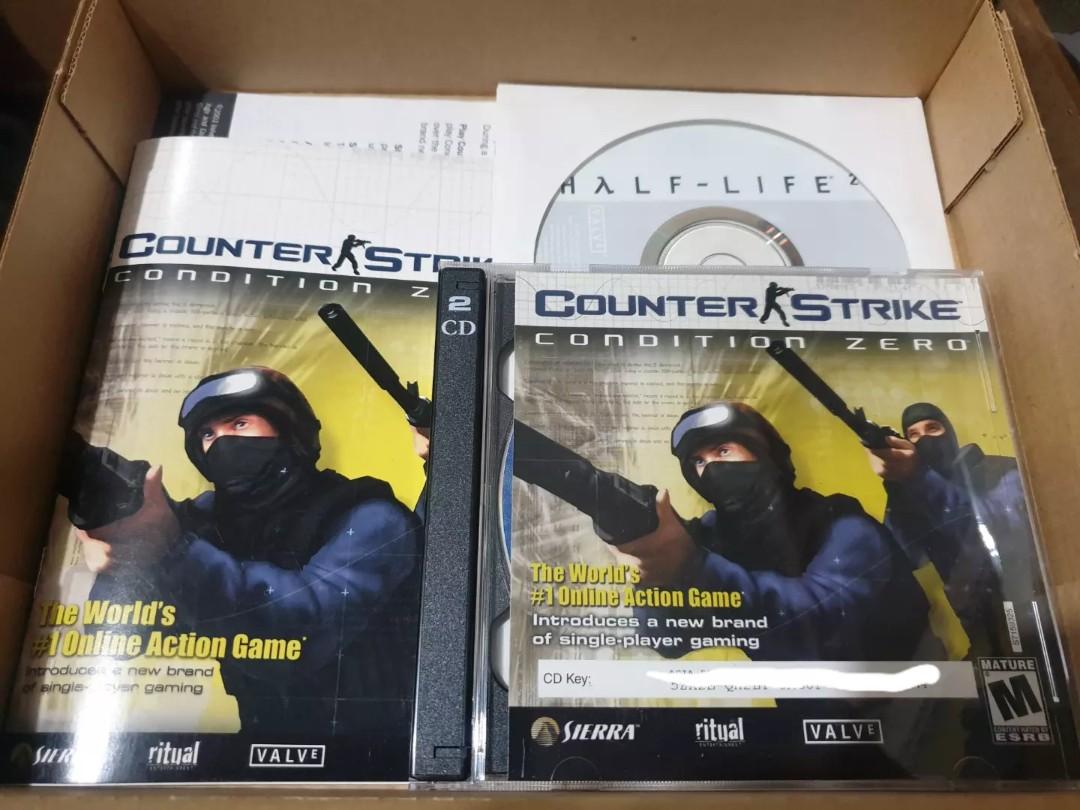 I found a box for Counter Strike Condition Zero in my local used