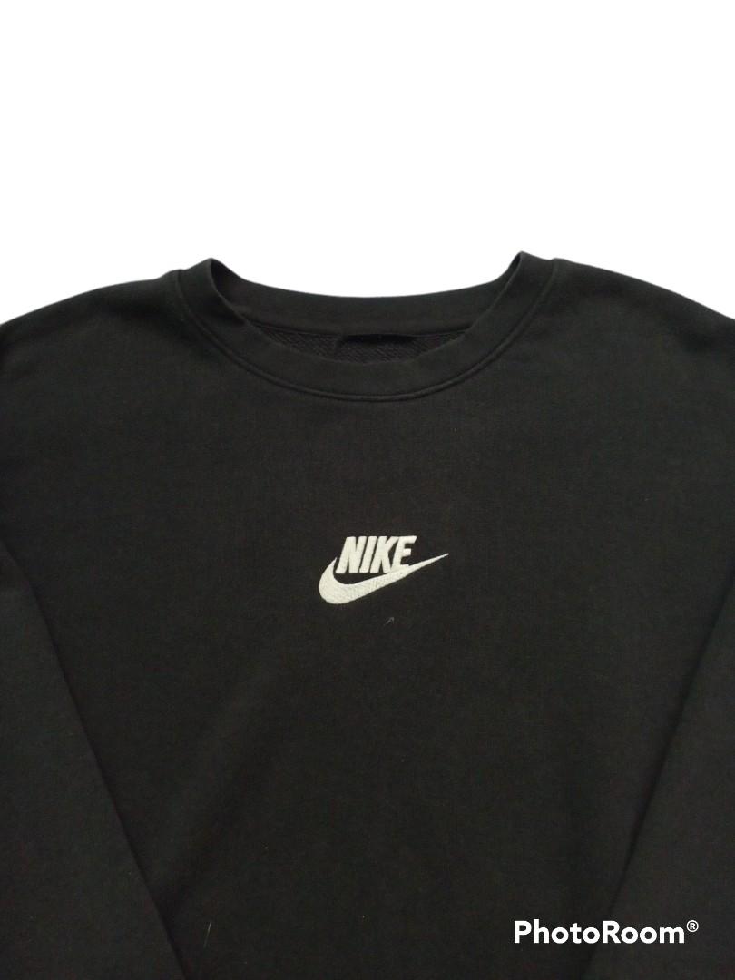 Crewneck Nike Center Logo, Fesyen Pria 