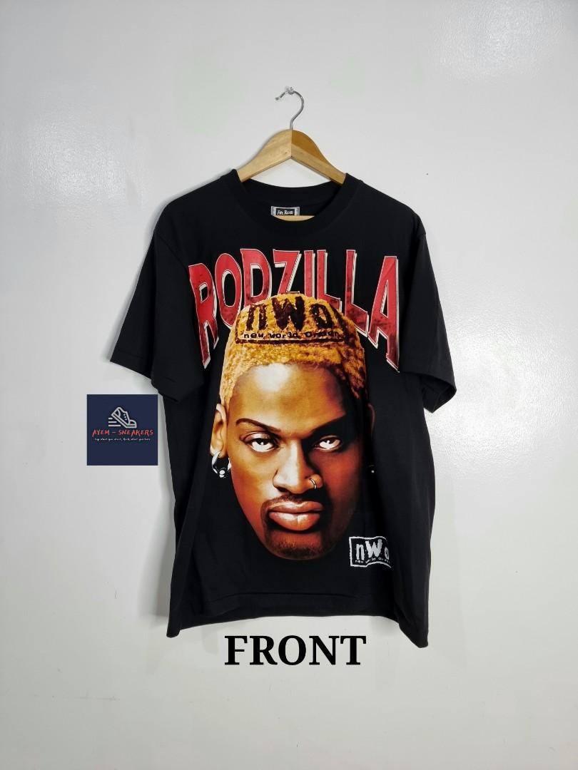 DENNIS RODMAN Rodzilla Authentic Bootleg Shirt Men s Fashion