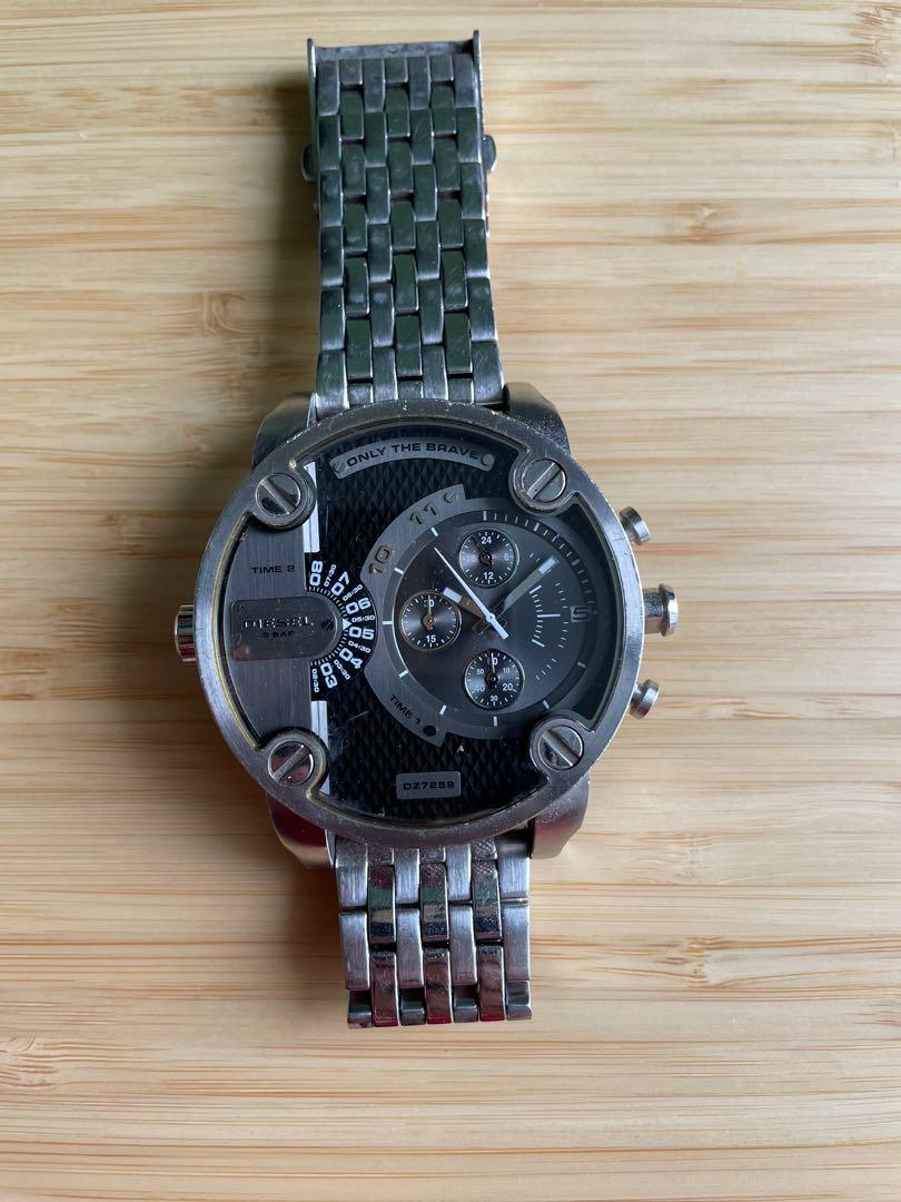 Diesel Big Face Watch, Men's Fashion, Watches & Accessories, Watches on