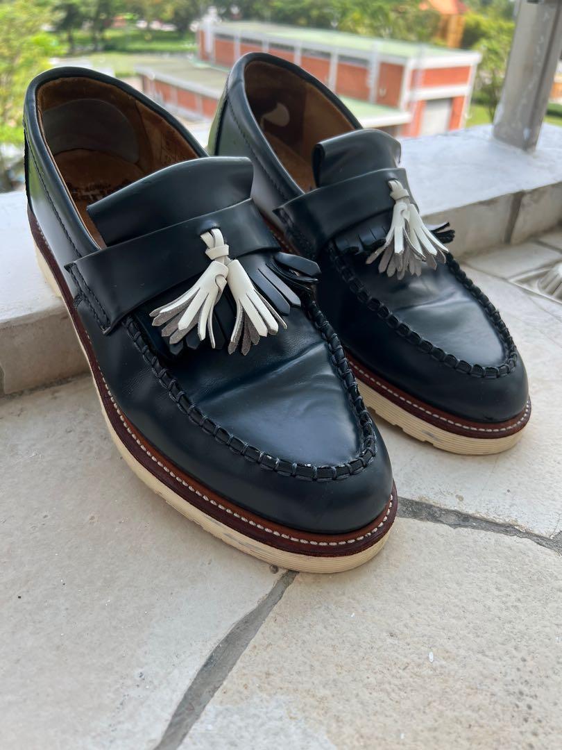 Dr martens adrian tassel loafers in navy discount
