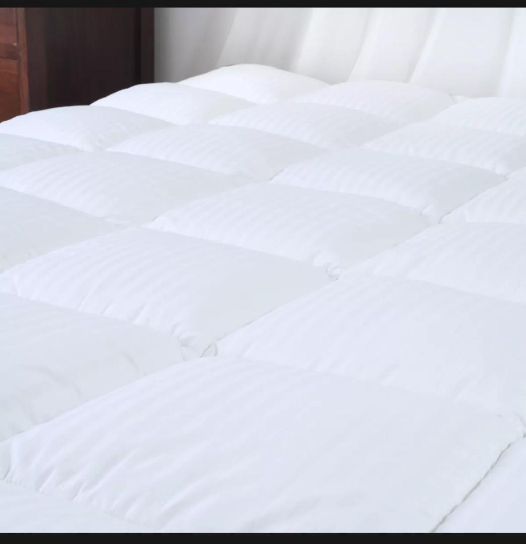 EPITEX Exceed Down Mattress Topper Queen, Furniture & Home Living