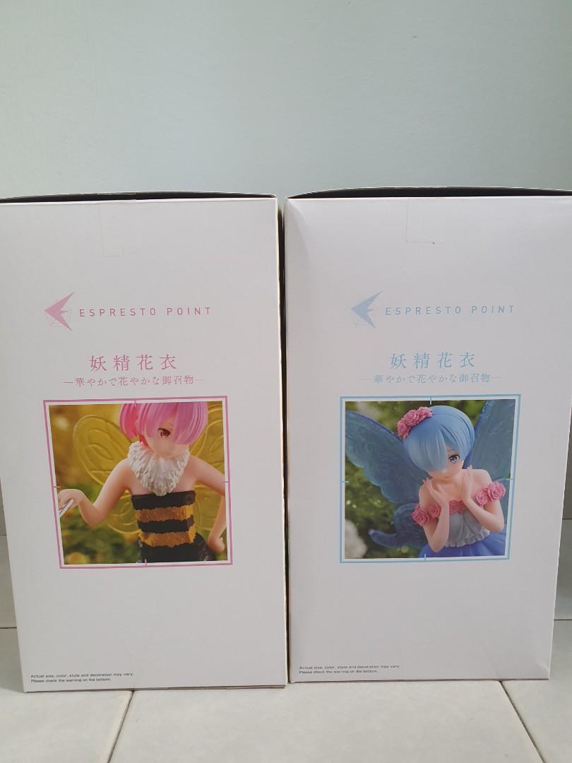 EsprestoFairy elements Rem and Ram anime figures, Hobbies & Toys, Memorabilia & Collectibles
