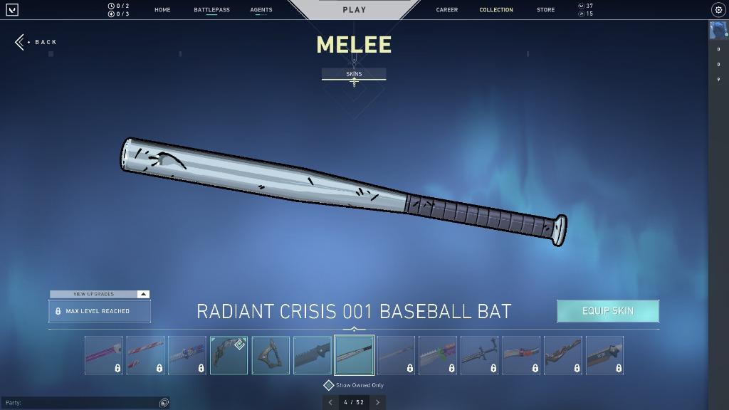 Exclusive Stacked Valorant Account 3 Knives 2 Full Bundles Champions