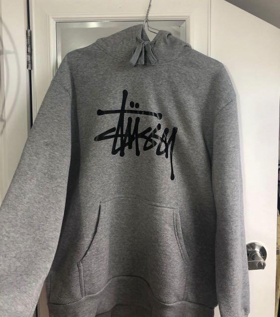 Fake stussy hoodie Men s Fashion on Carousell