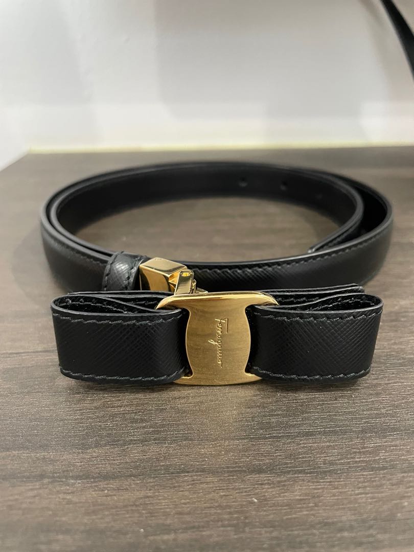 Ferragamo bow belt online