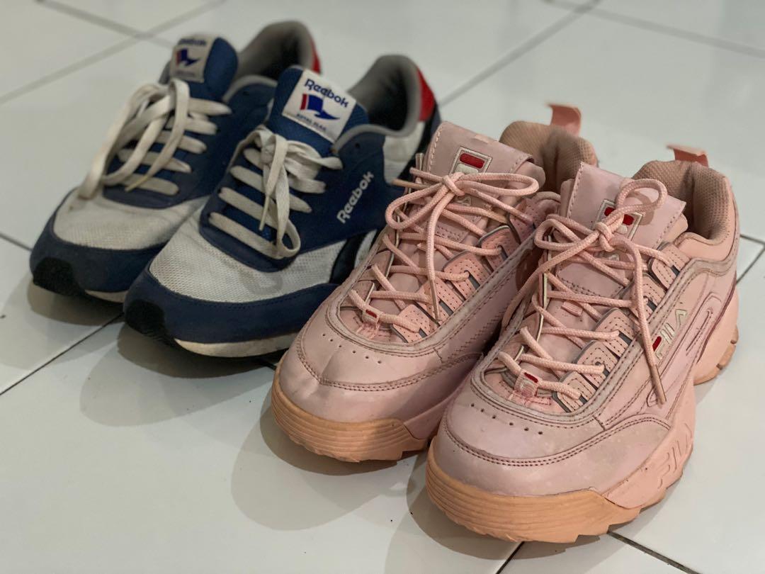 Fila reebok deals