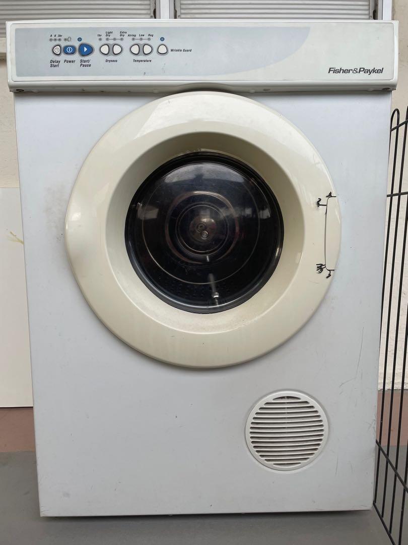 Fisher & Paykel Dryer ED56, TV & Home Appliances, Washing Machines and Dryers on Carousell