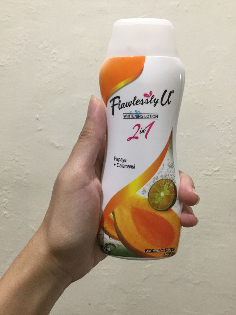 Flawlessly U Papaya Calamansi Whitening Lotion, Beauty & Personal Care