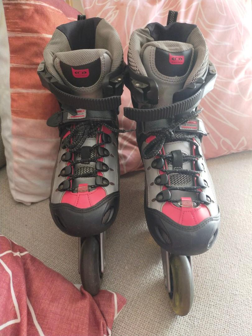 For Sale Salomon Inline Skates size 8us, Sports Sports & Games, Rollerblades & Scooters on Carousell