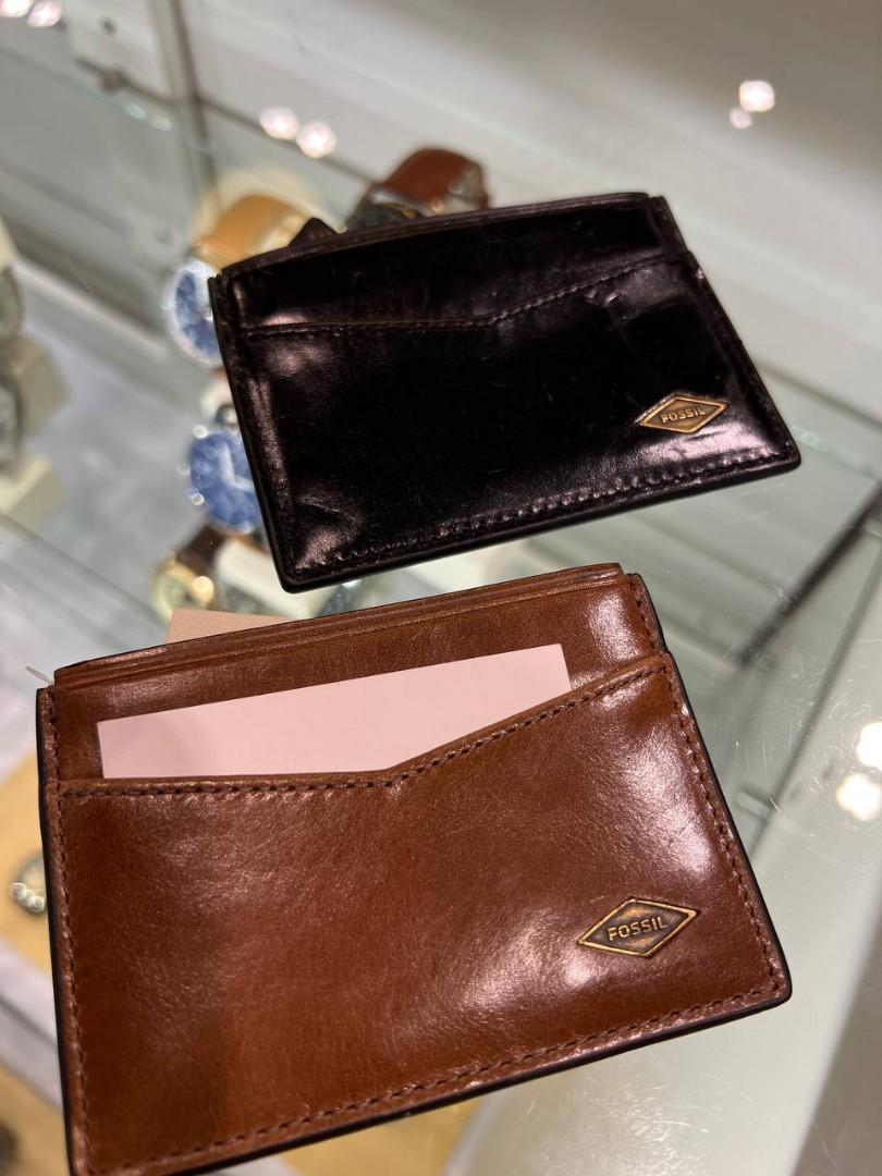 Wallet Card Progressive Fossil RFID card wallet, Men's Fashion, Watches & Accessories, Wallets ...