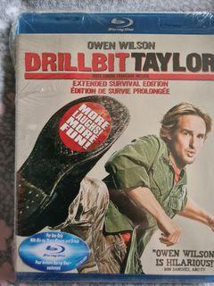 FREE TRACKED SHIPPING AND NEW AND SEALED! Owen Wilson's Drill Bit Taylor Extended Survival Edition Blu-Ray