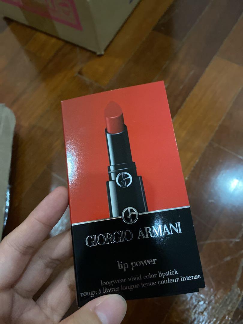 freepos] Giorgio Armani Lipstick Sample, Beauty & Personal Care, Face,  Makeup on Carousell