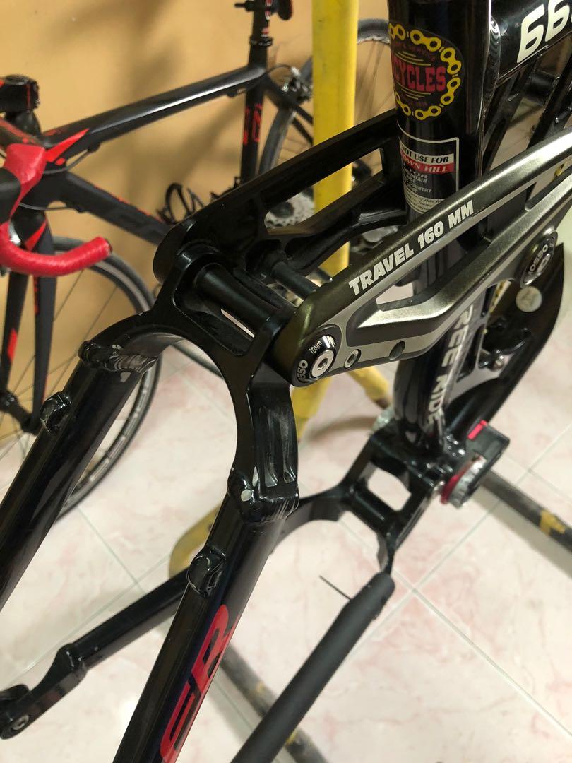 Fullsus frame mosso 668fr enduro Sports Equipment Bicycles