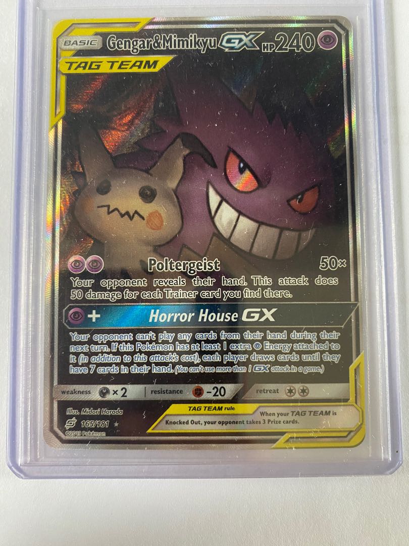 Gengar Mimikyu Gx Alternate Art Hobbies And Toys Toys And Games On Carousell 