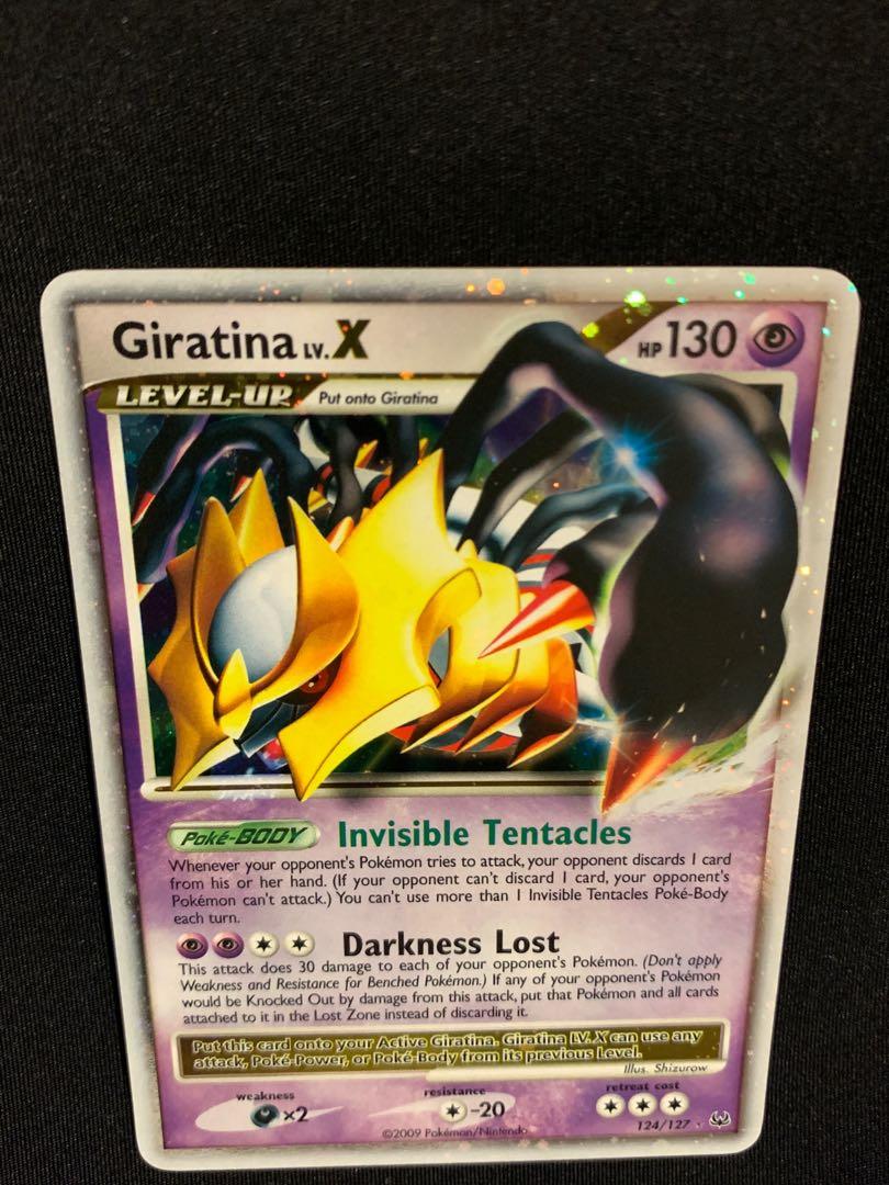  Pokemon - Giratina LV.X (124) - Platinum - Holo : Toys