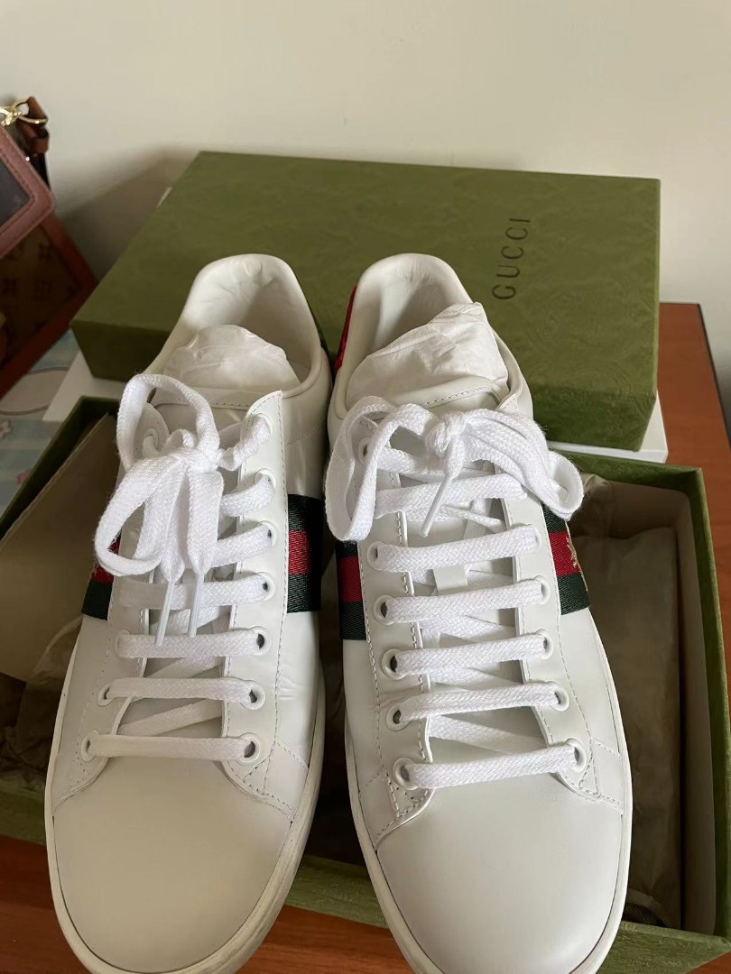 used gucci tennis shoes