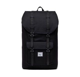 Herschel後背包 Little America 黑 25L / 可放15吋筆電 原價 $4,280  尺寸：50X80X10CM
