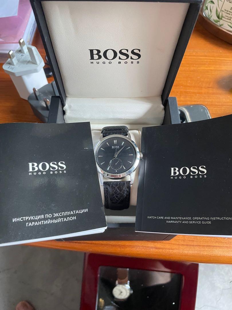 Hugo boss cheap smart watch instructions