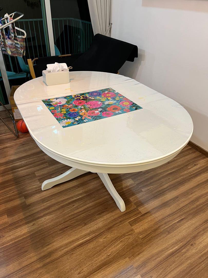 The Round INGATORP Extendable Table From IKEA Easy Guide
