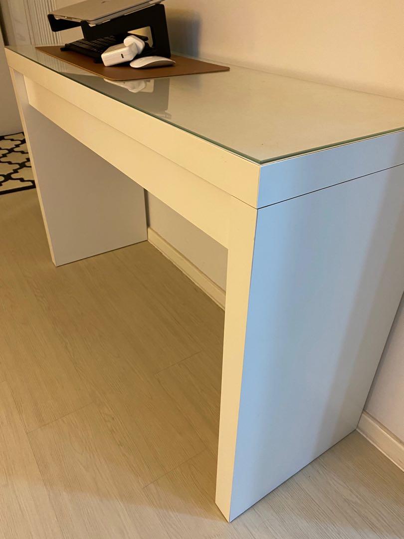 Malm vanity shop desk