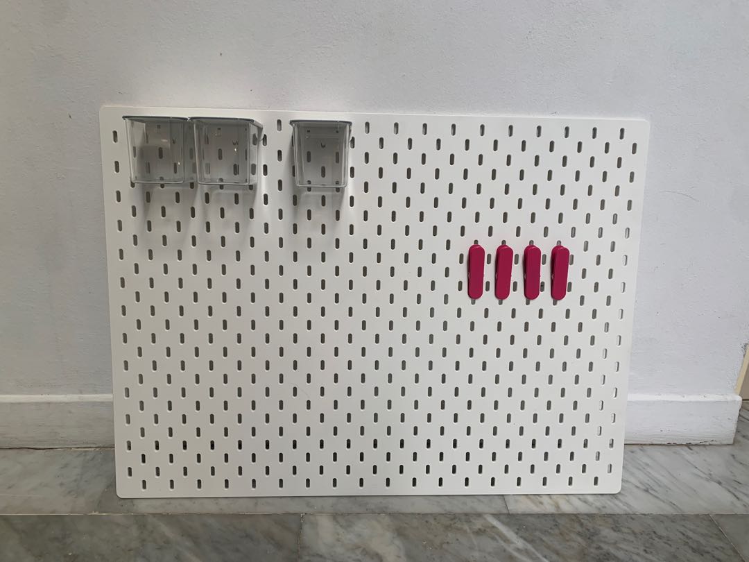 IKEA peg board, Furniture & Home Living, Home Decor, Wall Decor on Carousell