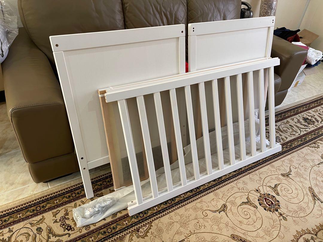 IKEA SUBDVIK Baby Cot Adjustable Height, Babies & Kids, Baby Nursery