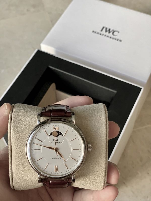 IWC PORTOFINO AUTOMATIC MOON PHASE IW459401 Luxury Watches on