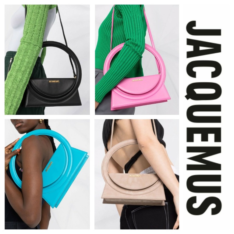 JACQUEMUS Le Sac Rond Crossbody Shoulder Bag Luxury Bags Wallets on Carousell