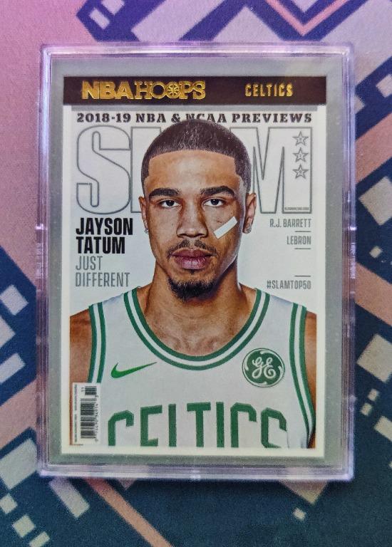 Jason Tatum 218 SLAM INSERT 2021 22 Panini NBA Hoops Basketball