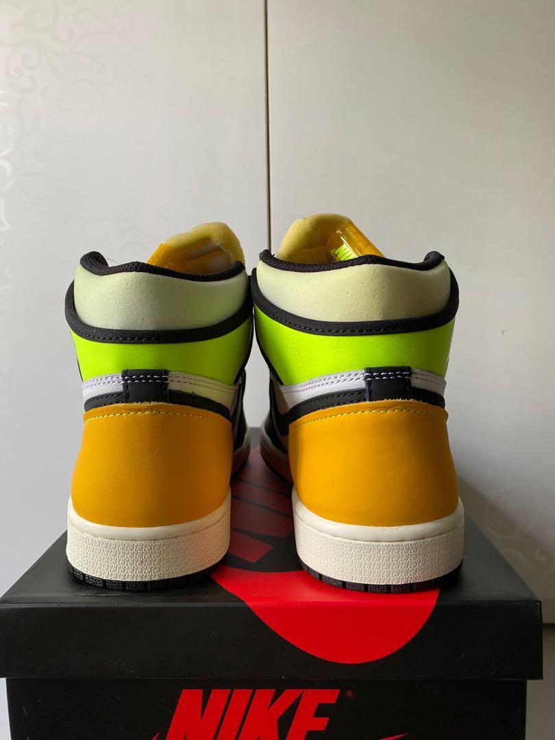 Jordan 1 High Volt, Men's Fashion, Footwear, Sneakers on Carousell