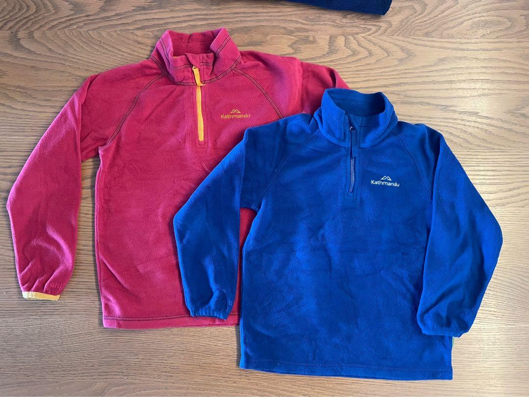 Kathmandu long sleeve kids fleece. Size 6 and 4