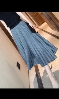 Korean style woman semi skirt