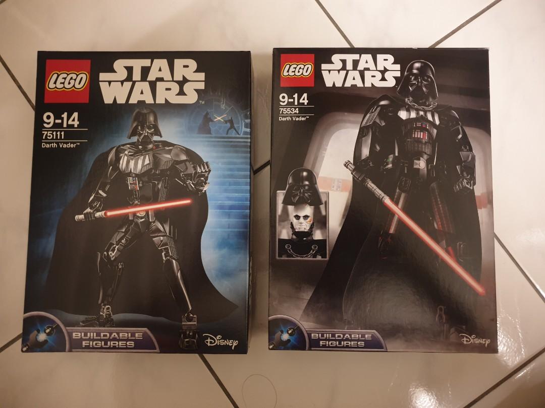 forsigtigt plakat pulsåre Lego Star Wars 75111 & 75534 Darth Vader, Hobbies & Toys, Toys & Games on  Carousell