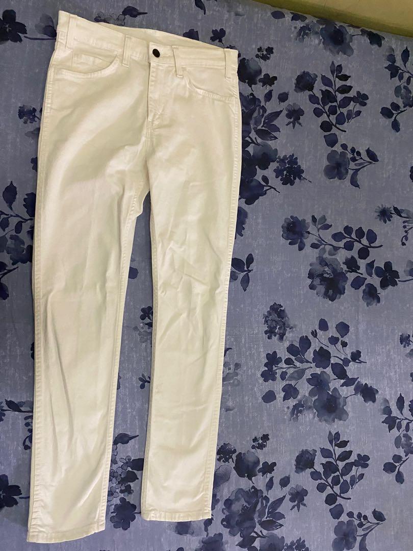 Levi's 510 White Jeans, Men's Fashion, Bottoms, Jeans on Carousell