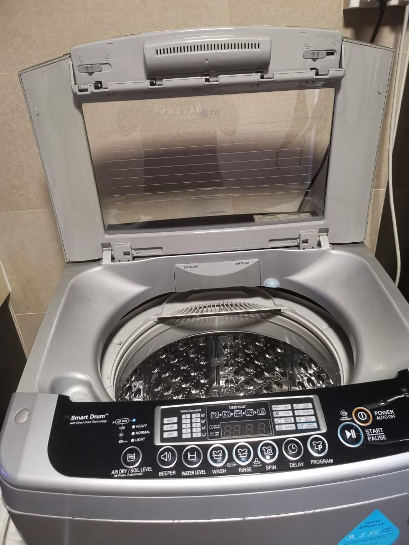 LG 10kg Direct Drive Top Load Washing Machine, TV & Home Appliances