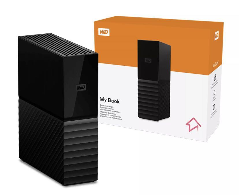 LIKE NEW] WD Western Digital My Book 8TB, Computers & Tech, Parts 