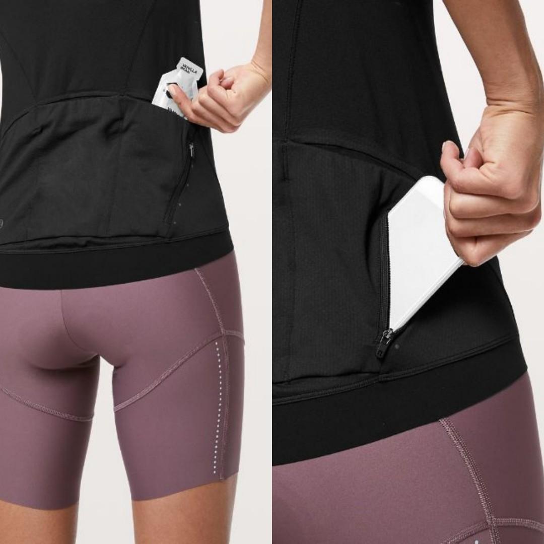 Lululemon City to Summit cycling Jersey Women s Fashion Activewear on Carousell