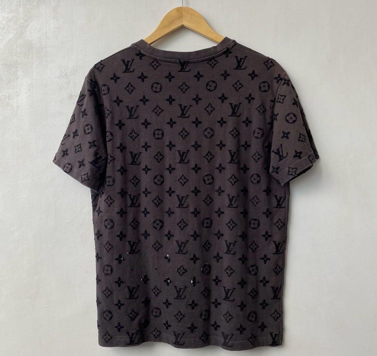 LV full monogram sweater, Luxury, Apparel on Carousell