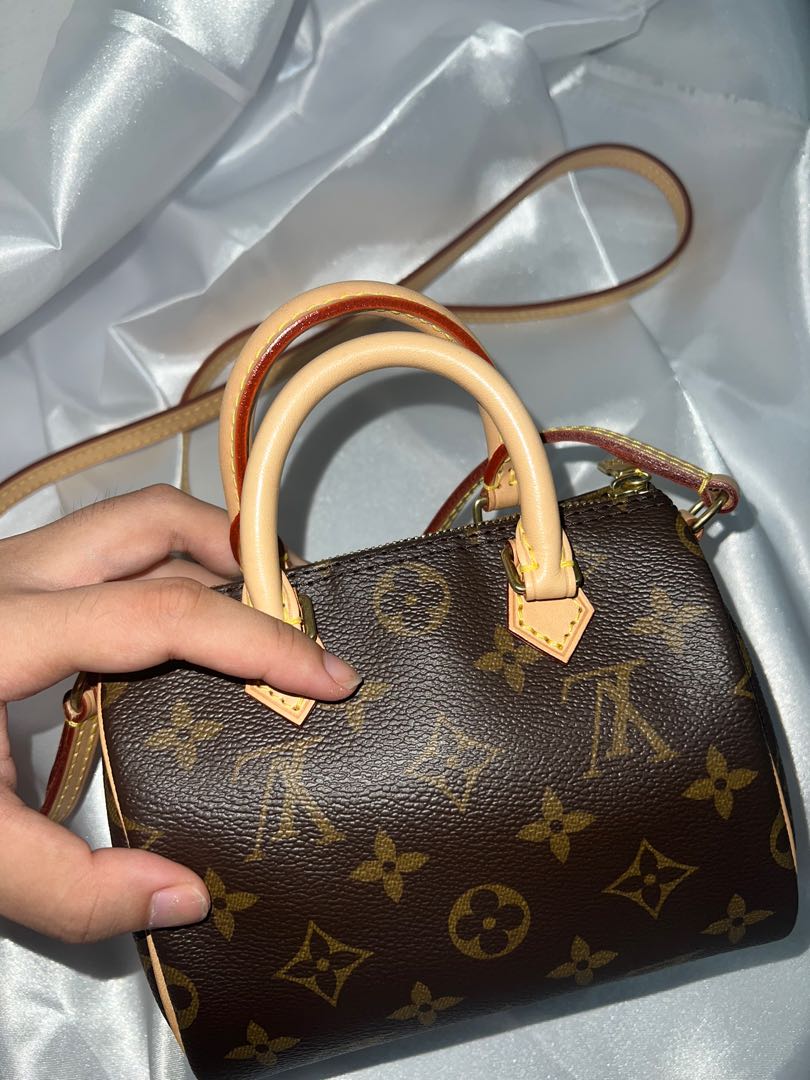 Louis Vuitton Speedy Nano Size 15, Women's Fashion, Bags & Wallets, Purses  & Pouches on Carousell