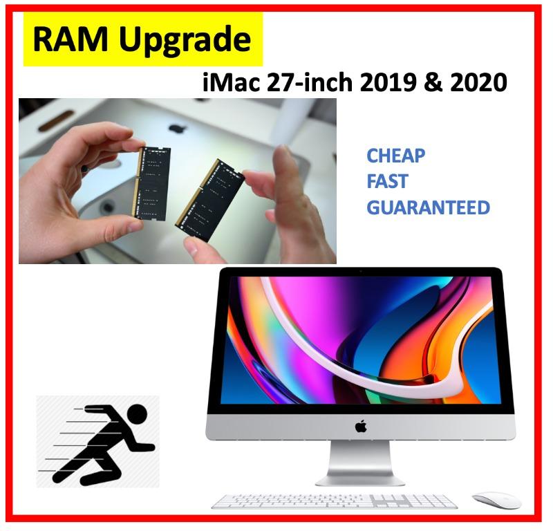 Imac 2019 memory upgrade best sale