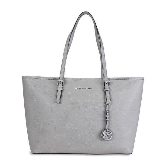 Pearl grey cheap michael kors purse